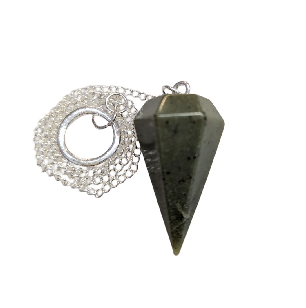 Crystal Pendulum Nephrite Jade Classic