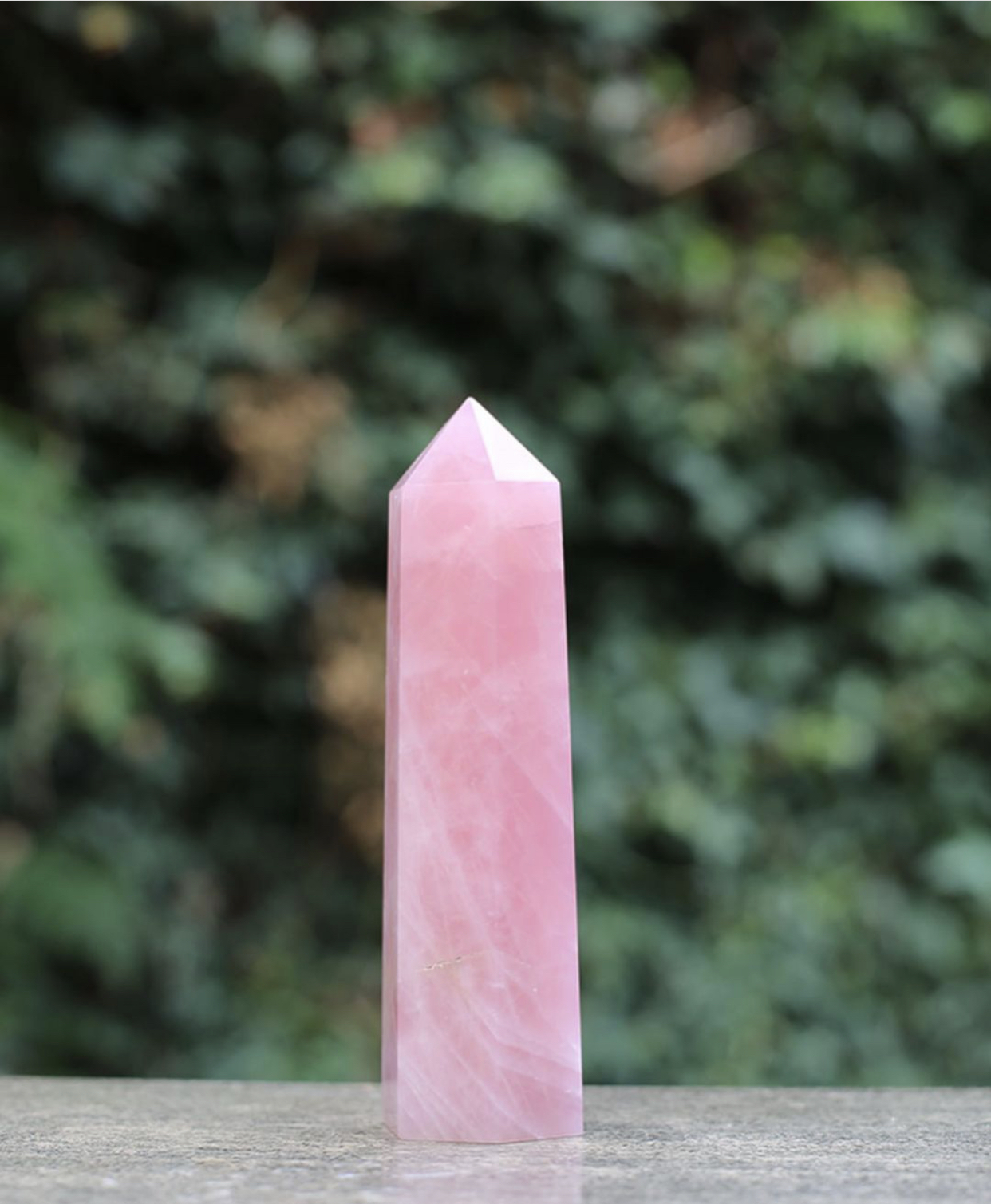 Natural Crystal: Cut & Polished Rose Quartz/Lavender Quartz Generator (Approx.16cm through to 24cm Tall) - Image 5