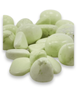 Tumbled Stone: Lemon Chrysoprase