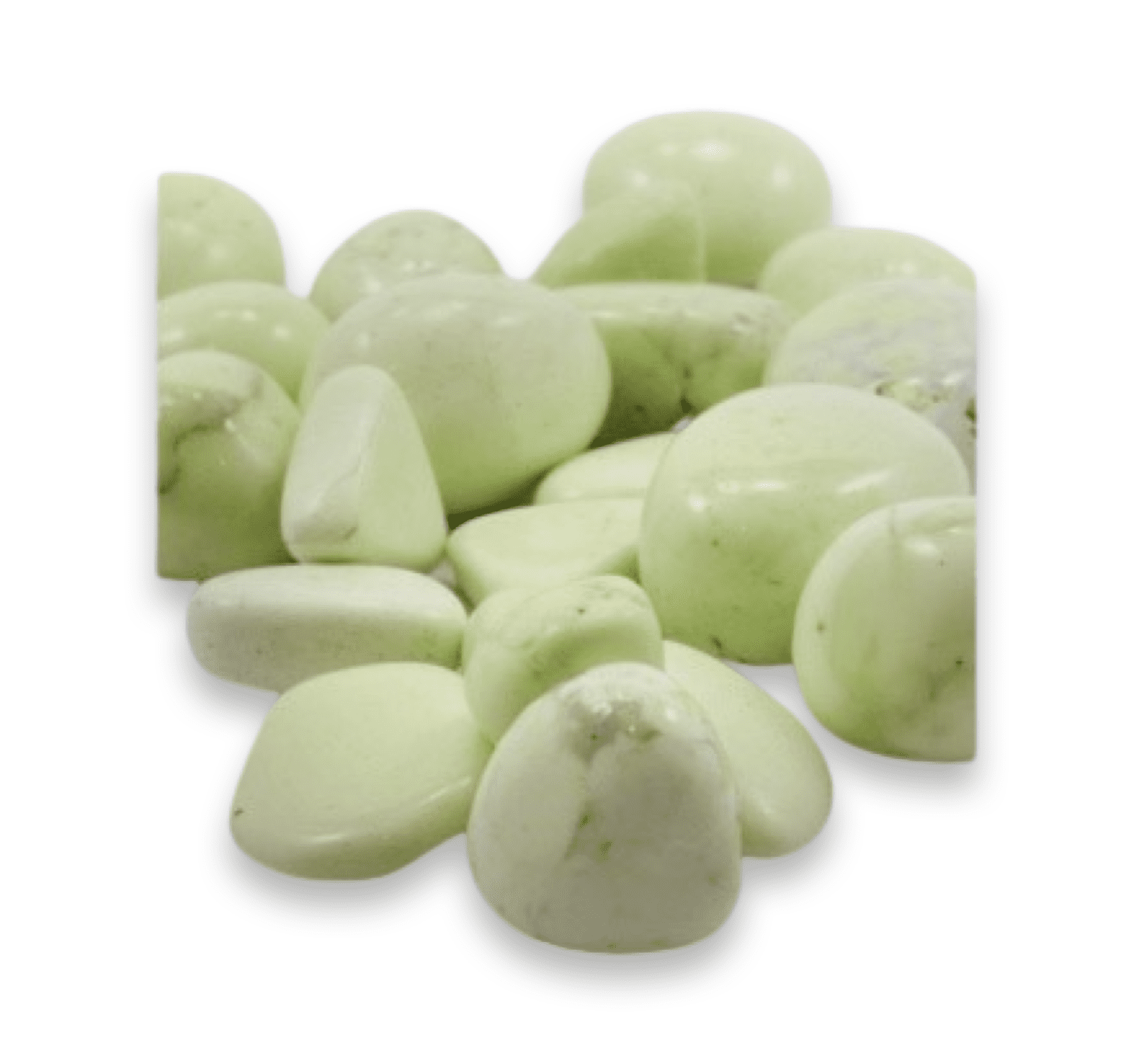 Tumbled Stone: Lemon Chrysoprase