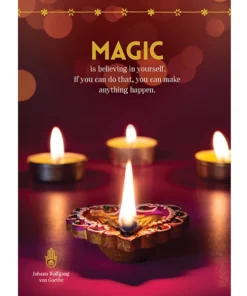 Greeting Card:  Magic is