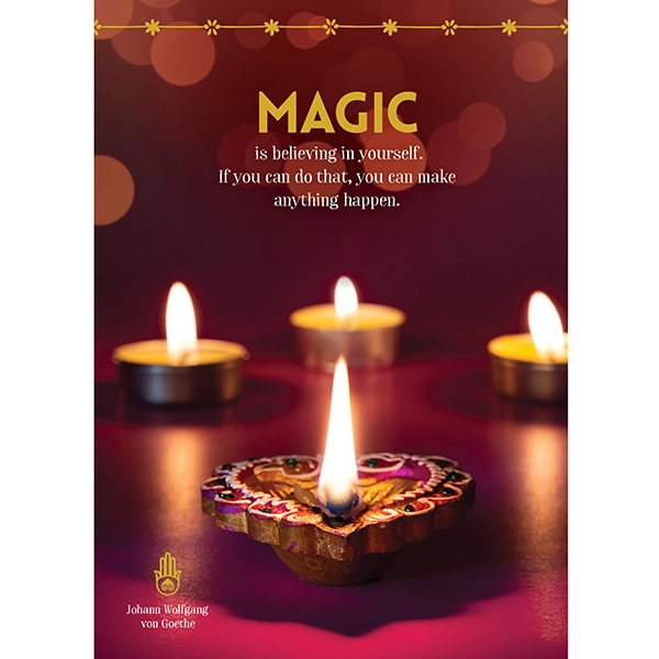 Greeting Card: Magic is