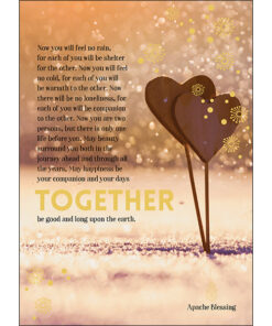 Greeting Card: Now You Will Feel No Rain