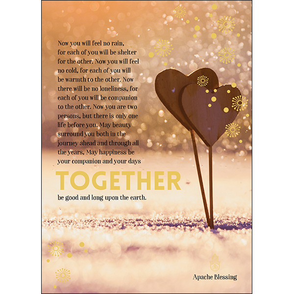 Greeting Card: Now You Will Feel No Rain