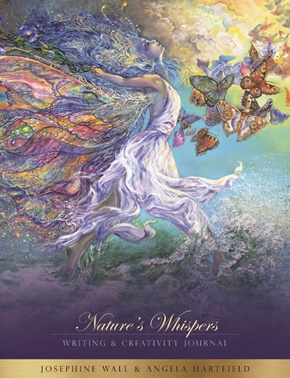 Nature's Whispers Writing & Creativity Journal by Josephine Wall & Angela Hartfield