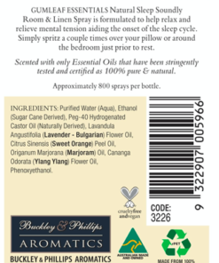 Alternative view of Gumleaf Essentials Room Spray: Sleep Soundly 125ml