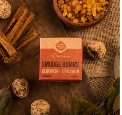 Smudge Bombs: Frankincense & Cinnamon (Oilbano - Canela)