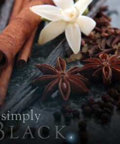 Alternative view of Simply Pillar Candle: Black
