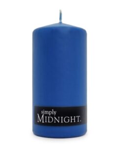 Simply Pillar Candle: Midnight