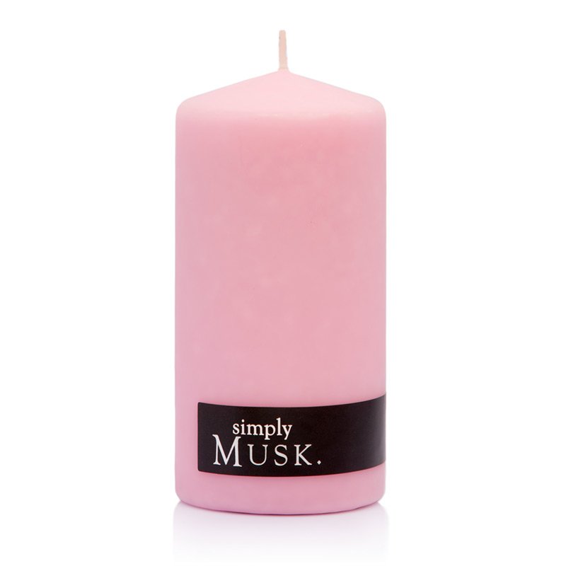Simply Pillar Candle: Musk