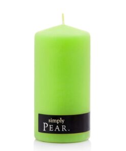 Simply Pillar Candle: Pear