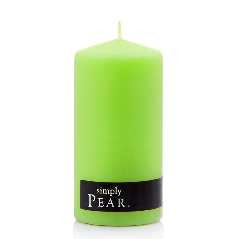 Simply Pillar Candle: Pear