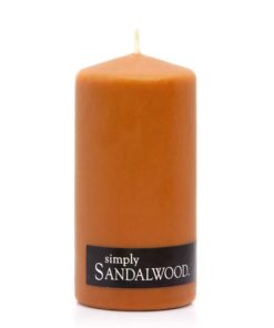 Simply Pillar Candle: Sandalwood
