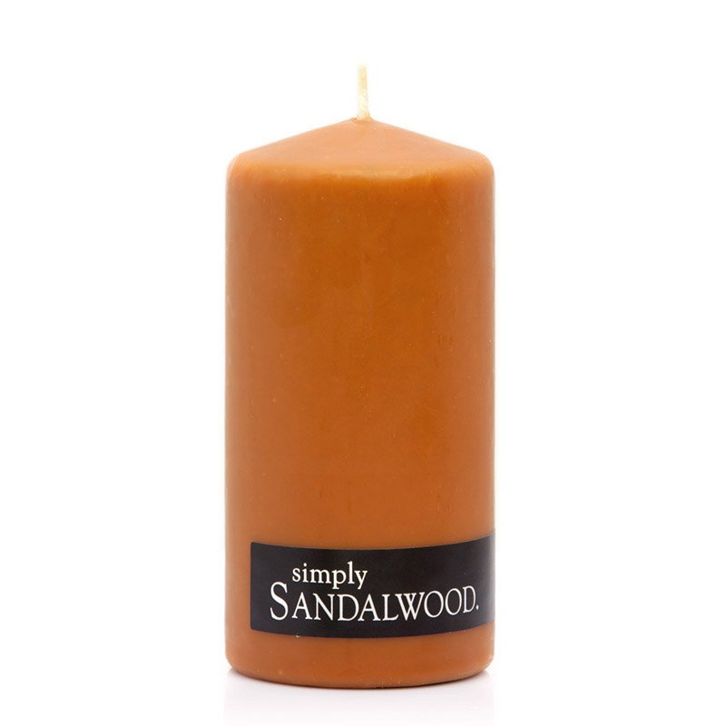 Simply Pillar Candle: Sandalwood