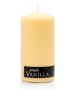 Simply Pillar Candle: Vanilla