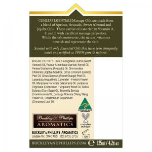Gumleaf Essentials Massage Oil: Stress Less 125ml - Image 3