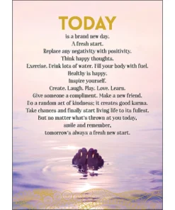 Greeting Card: Today is a Brand New Day