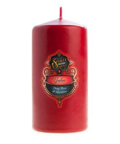Yulan Pillar Candle: Medium