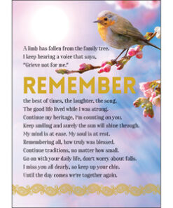 Greeting Card: A Limb Has Fallen