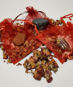 gift pack: three base chakra crystals for physical vitality, energy & grounding