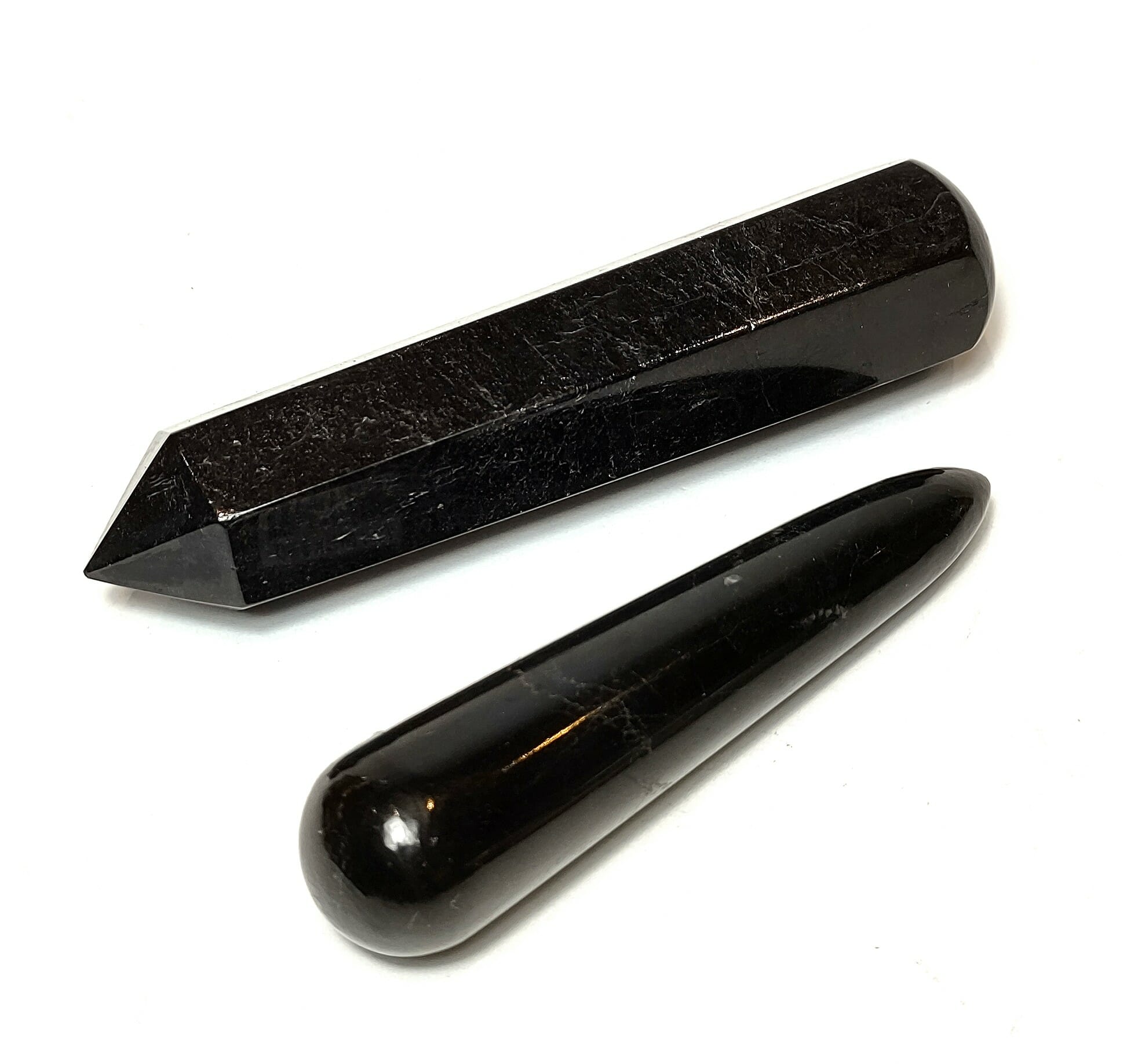 Natural crystals: Black Tourmaline wands