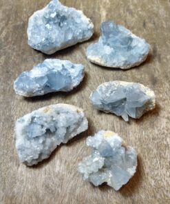 Natural Crystals: Celestite Clusters