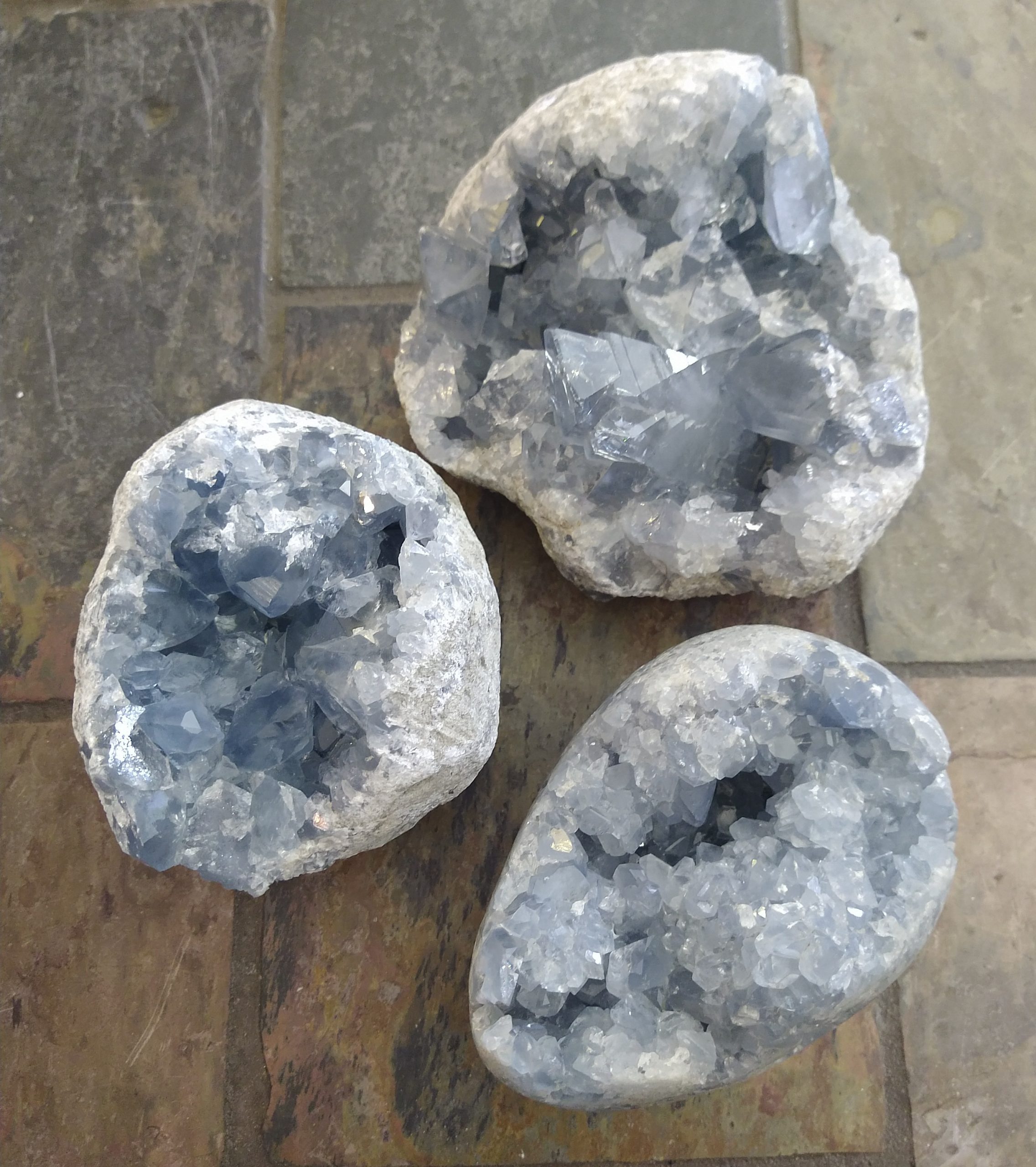 Natural Crystals: Celestite Clusters - Image 2
