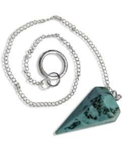 Crystal Pendulum Chrysocolla Classic