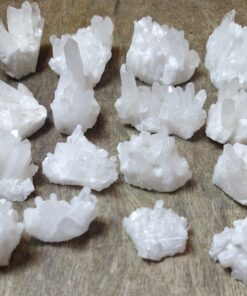 Alternative view of Natural Crystals: Clear Quartz Clusters