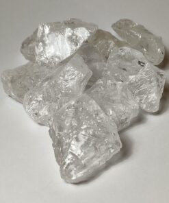 Natural Crystals: Clear Quartz Rough Chunks (Approx 3x4x1cm)