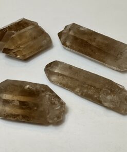 Natural crystals: Smokey Quartz points (approx. 4x1.5cm )