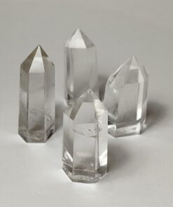 Natural Crystals: Small Clear Quartz Crystal Generators (Approx 4x2x1cm)