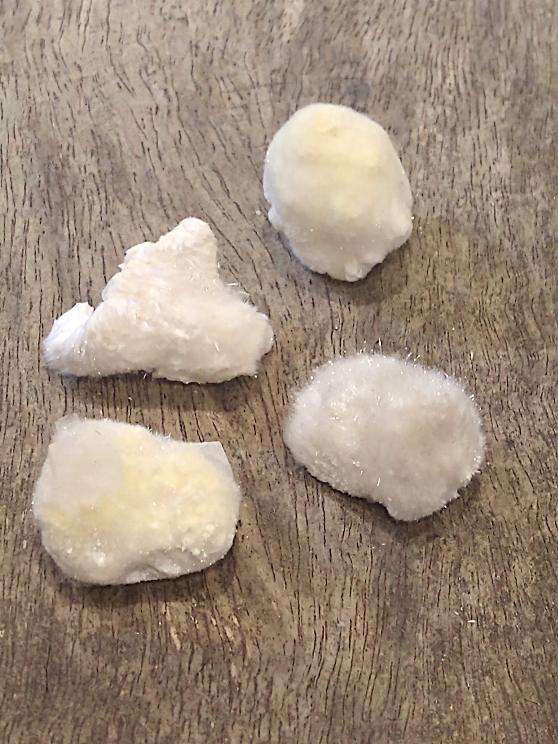 Natural Crystals: Okenite Specimens (Approx 2x2x1.5cm)