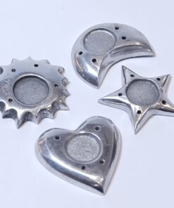 Incense Holders: Anodised Aluminium Approx 3x4cm