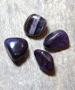 Natural Crystals: Cut & Polished Sugilite Pebbles (Approx 2x1.5x2cm)