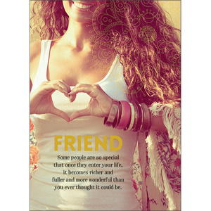 Greeting Card: Friend