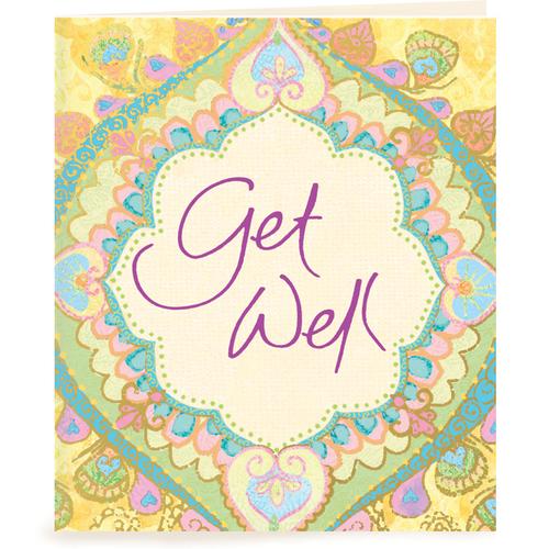 Petite Gift Tag: Get Well