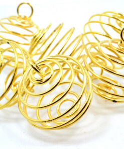 Crystal Keeper: Expandable Cages (Gold Colour)