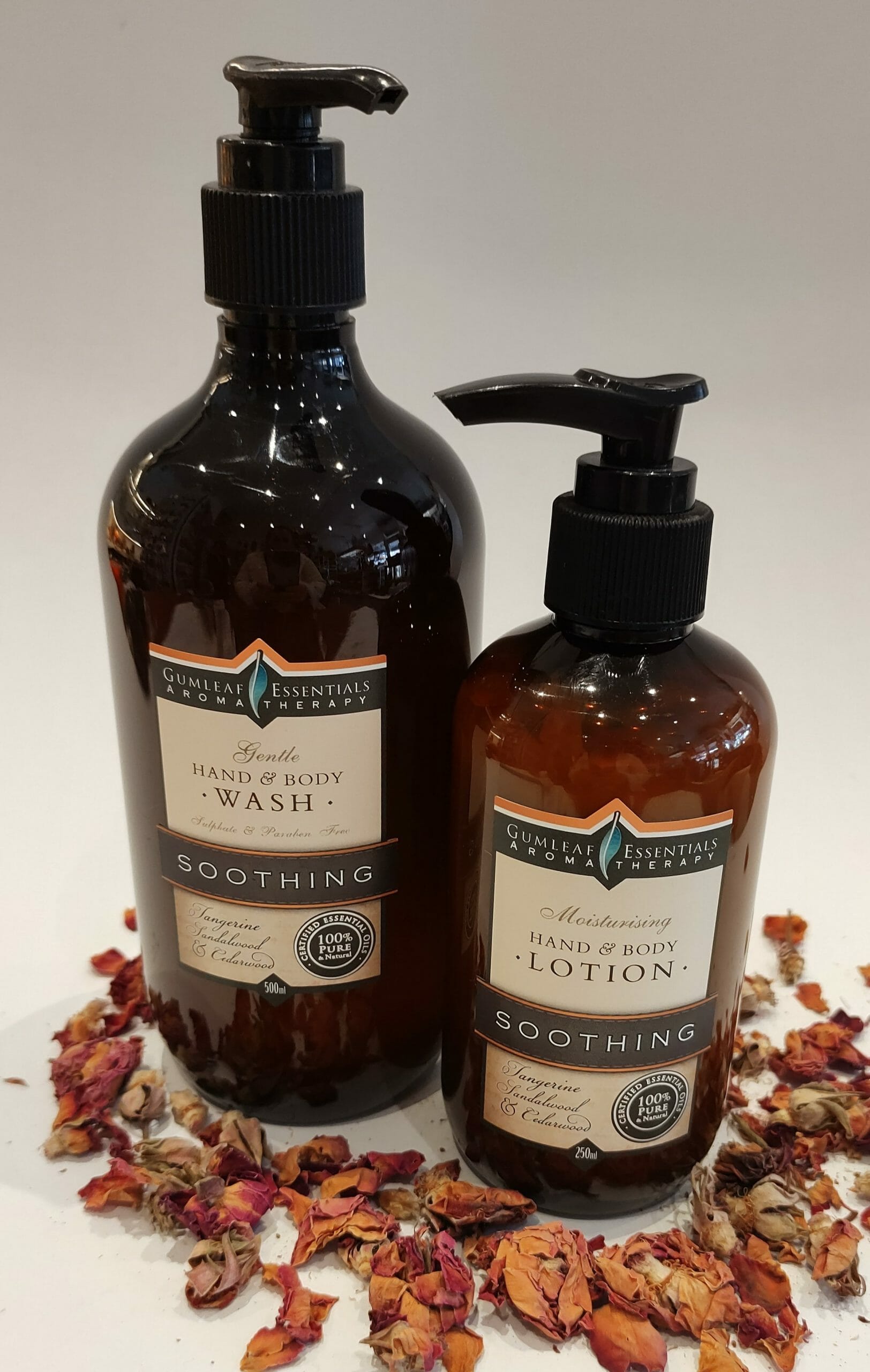 All Natural, Australian Made Hand n Body Wash & Lotion Gift Combo- Five Signature Scents to Choose From