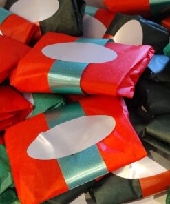 Lucky Dips- Pre-Wrapped Crystals w/Info Sheet & Rose Petals (two sizes to choose from)