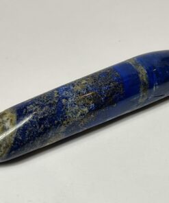Natural Crystal: Hand Carved & Polished Lapis Lazuli Massage Tool (Approx. 12x2x2cm)