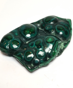 Natural Crystal: Cut & Polished Malachite Free Form (Approx 11x7x2.5cm)