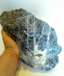 Natural crystal: Sodalite large rough chunk (approx. 28x15x10cm)