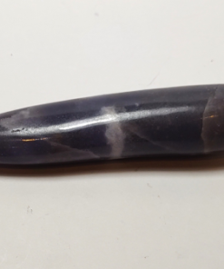 Natural Crystal: Cut & Polished Lepidolite Massage Wand (Approx 11x2cm)