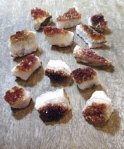 Genuine Crystals: Citrine Cluster (Approx 3x3x2cm)