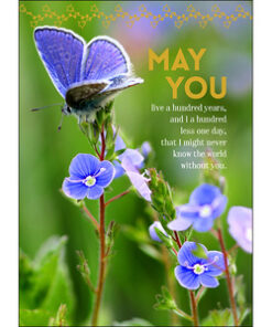 Greeting Card: May You Live a Hundred Years