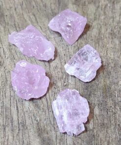 Natural Crystals: Kunzite Specimens (Approx 1.5x1x.5cm)