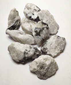 Natural Crystals: Rainbow Moonstone Rough Chunks (Approx 4x3x1.5cm)