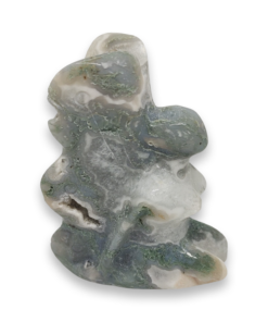 Carving: Moss Agate Fairy