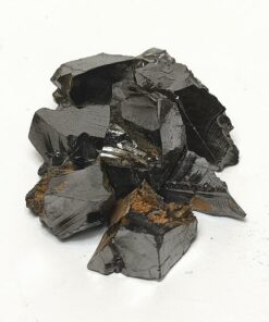 Natural crystals: Noble Shungite specimens (approx. 1x2x1cm)